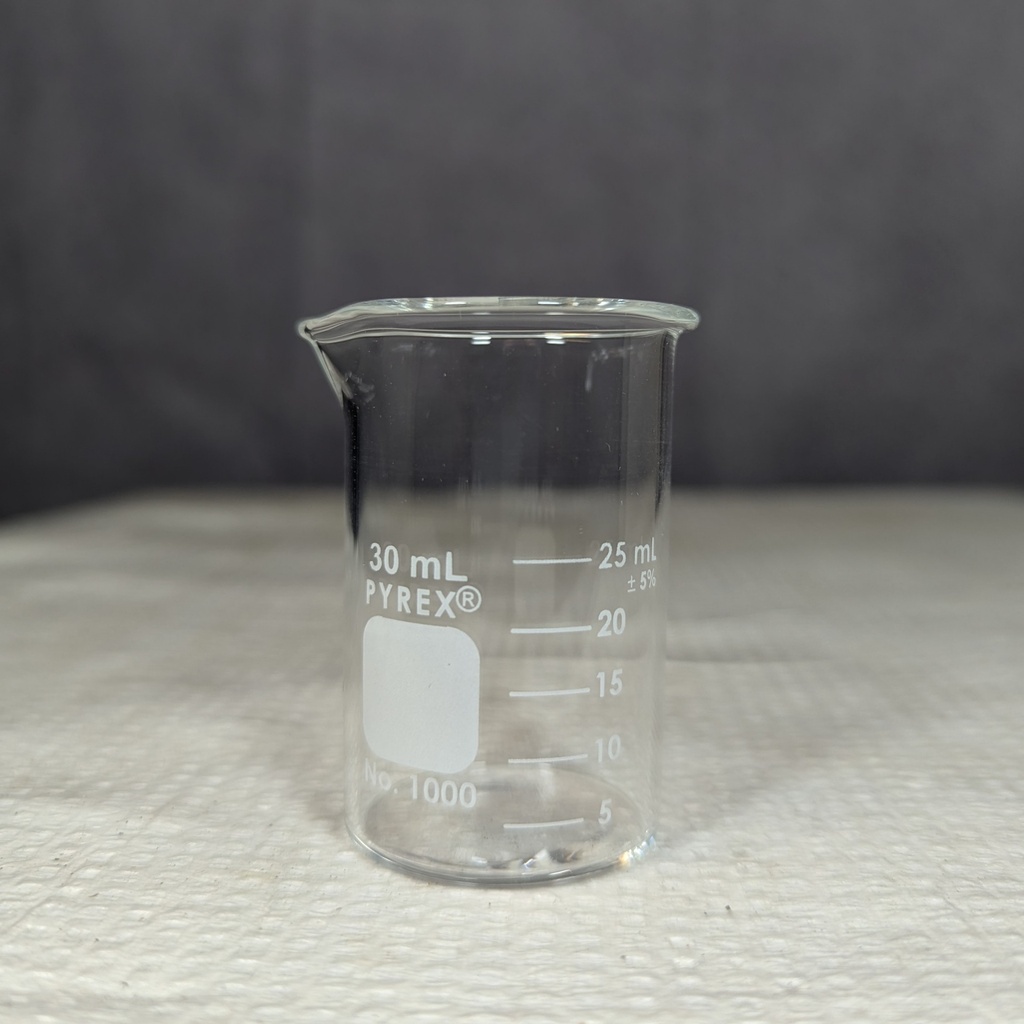 BEAKER, GRIFFIN 30 ML GLASS 