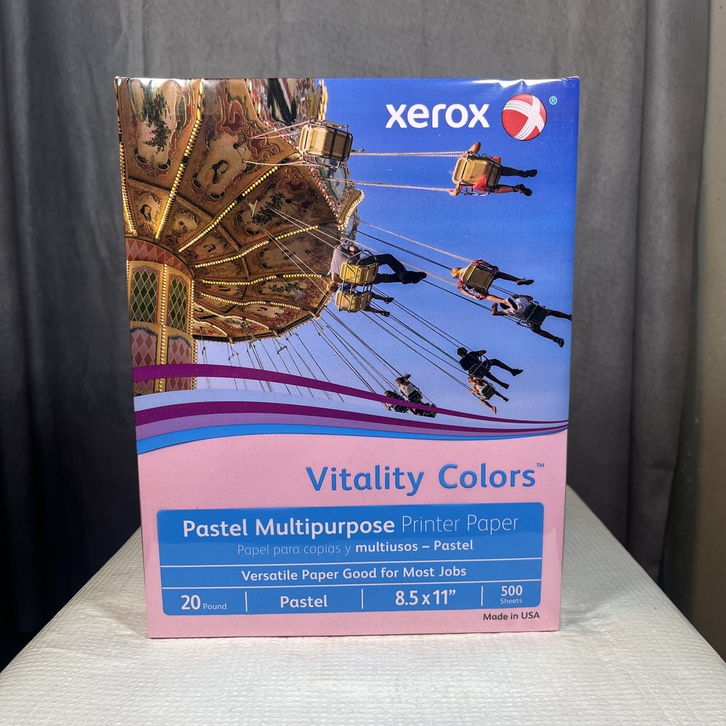 PAPER, COPIER 8.5 X 11 PINK