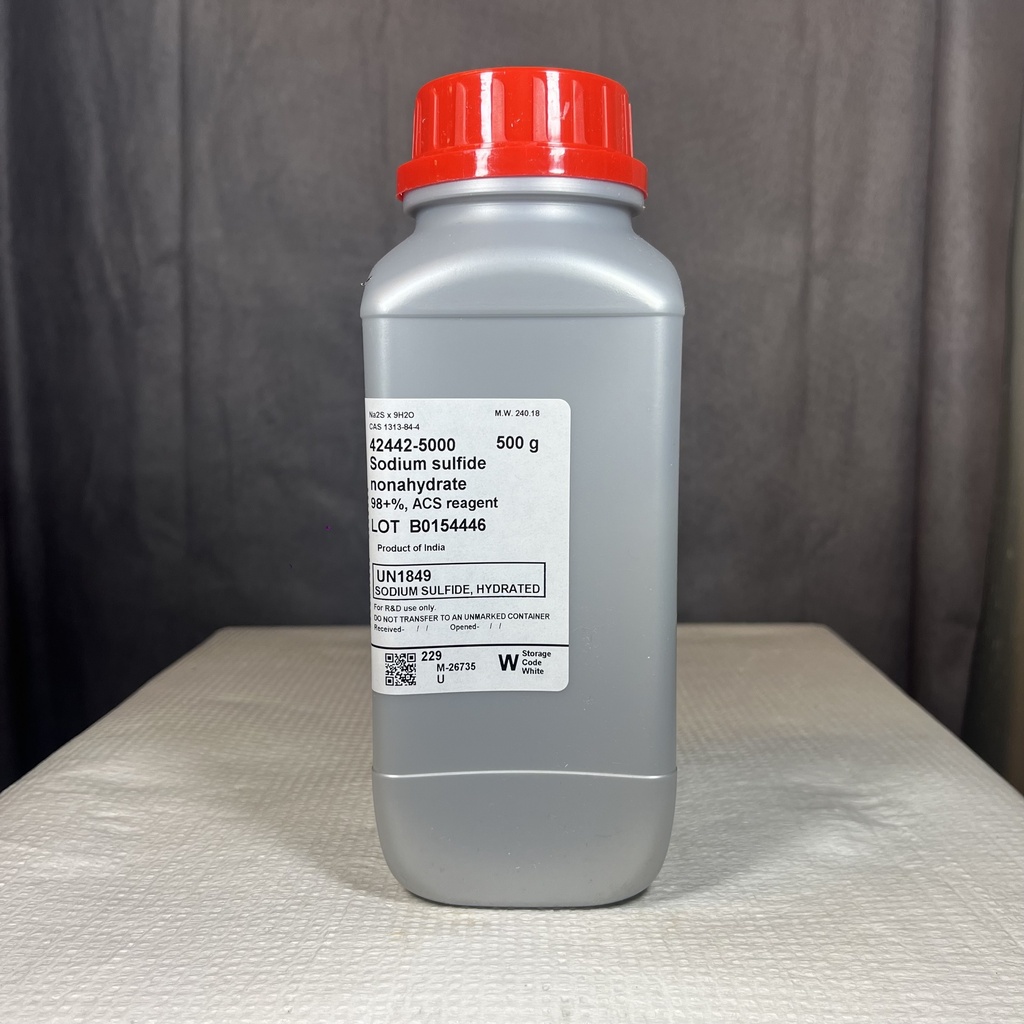 SODIUM SULFIDE, 500 GM REAGANT