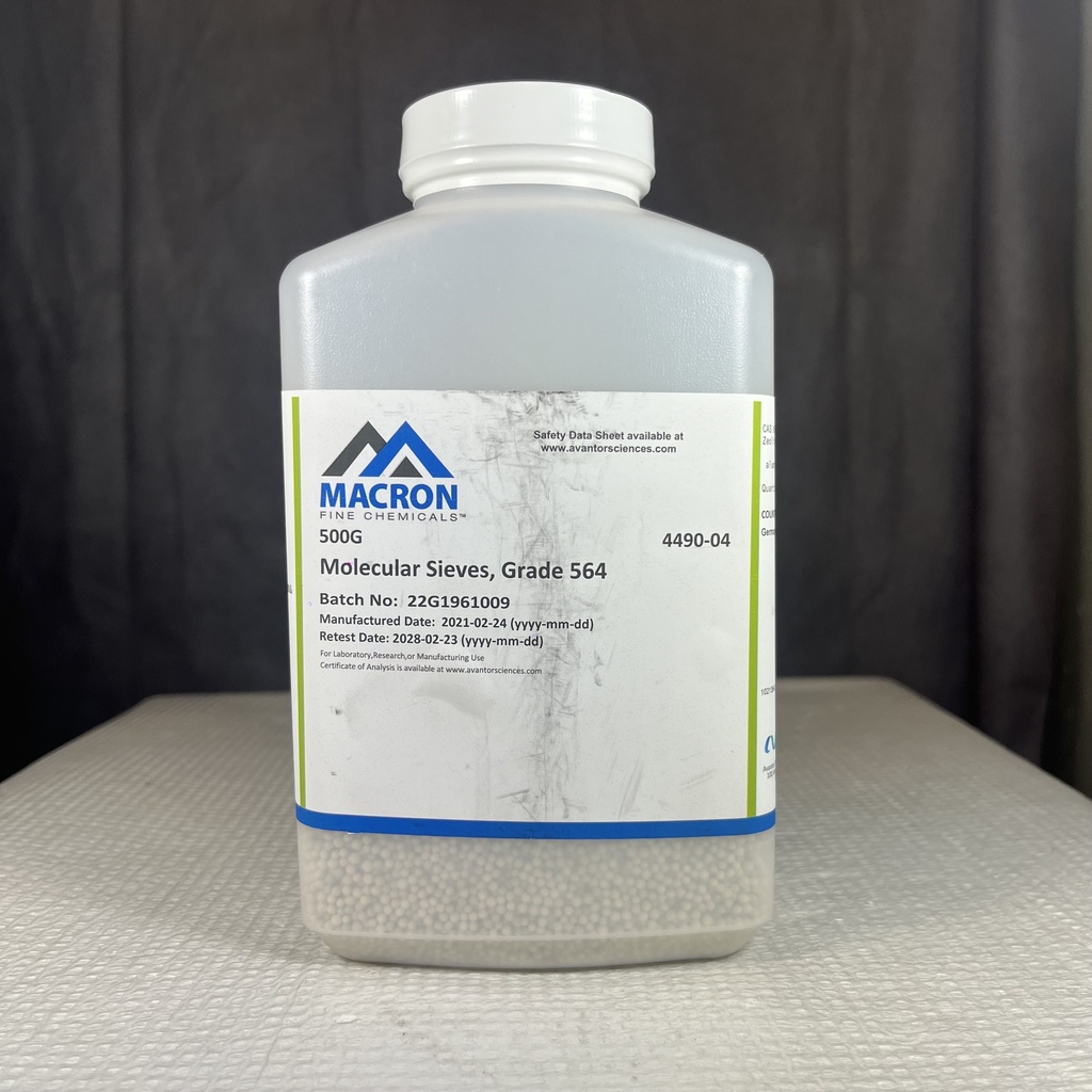 MOLECULAR SIEVE, 500 GM 3A 8 1