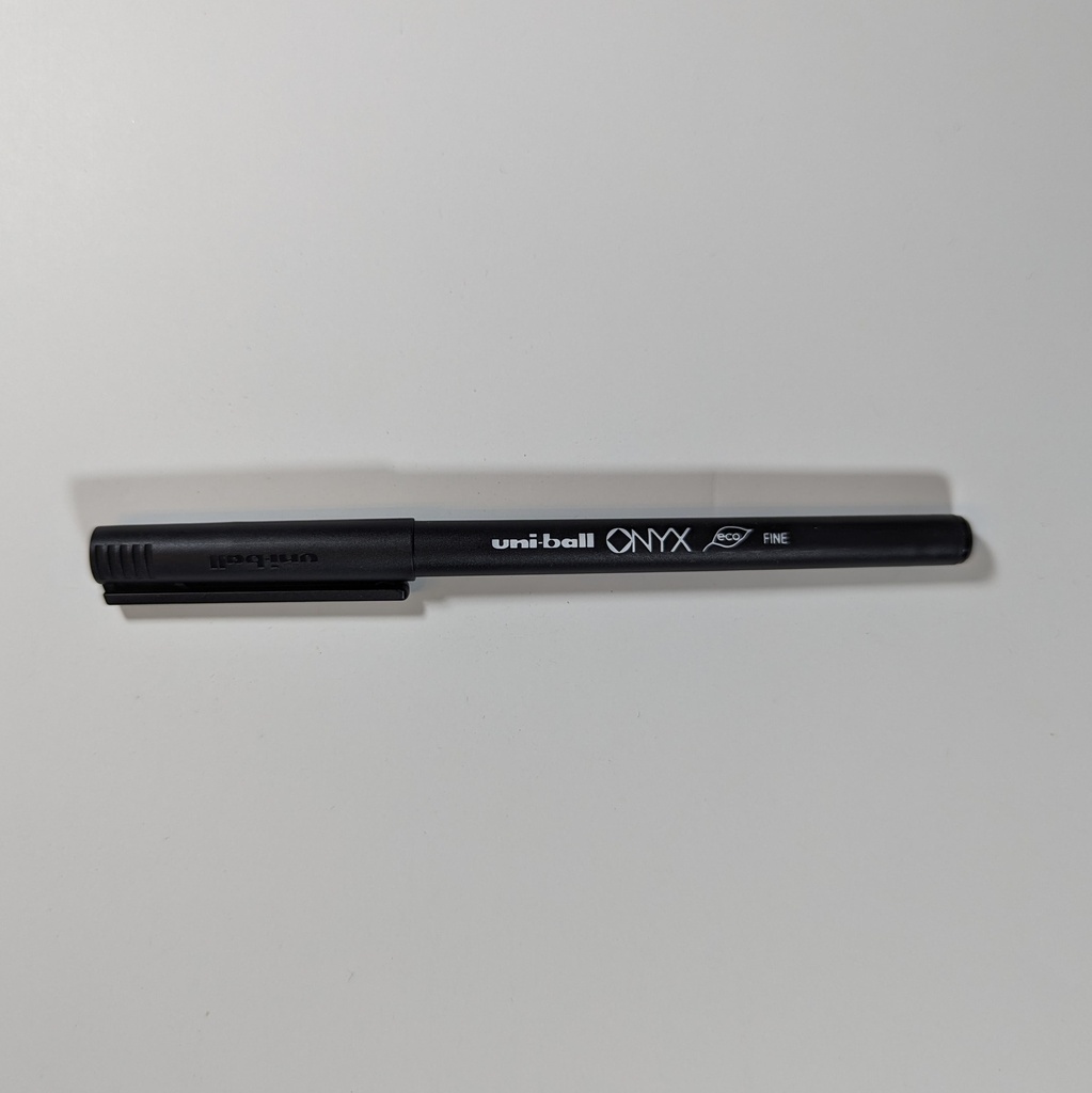 PEN, UNIBALL ONYX BLACK FINE 
