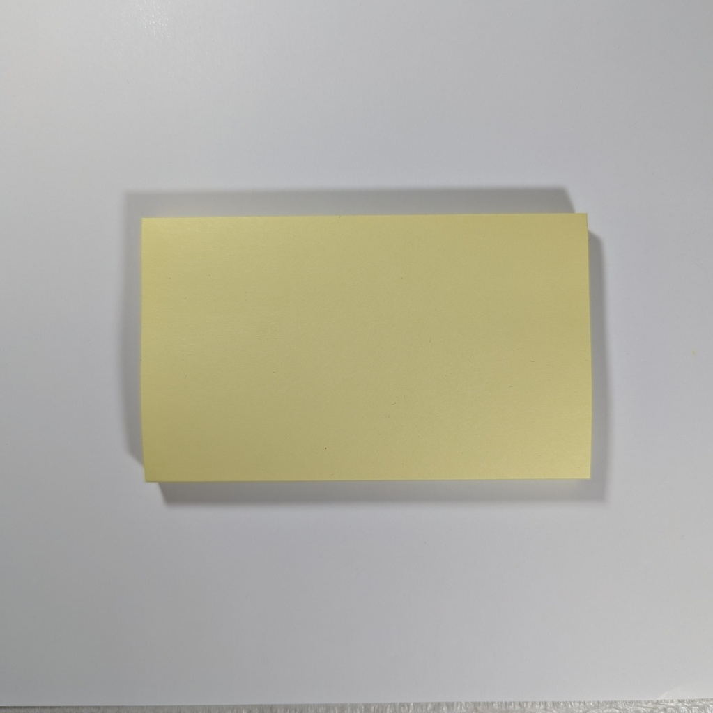 PAD, POST IT YELLOW 3 X 5