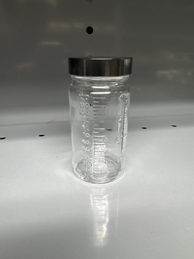 BOTTLE, SPECIMEN 120 ML GLASS 