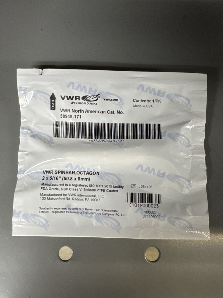 SPINBAR, STIR BAR 5/16 X 2 