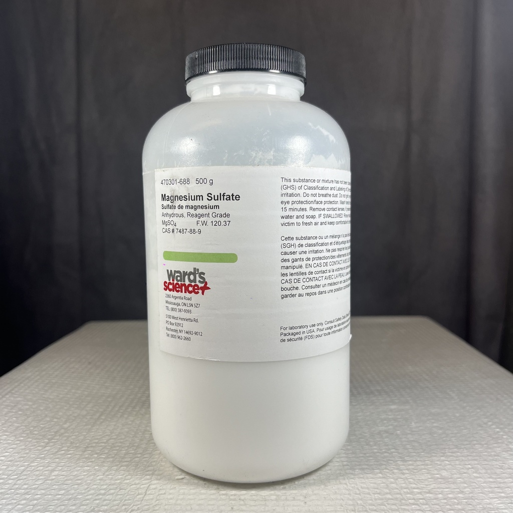 MAGNESIUM SULFATE, 500 GM REAG